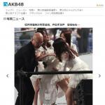 AKB总决选发生意外！松井珠理奈唱到哭晕被抱下台